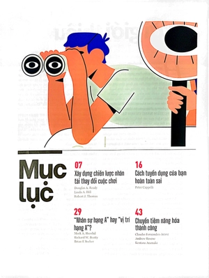 hbr on biến nhân sự tiềm năng thành tài năng