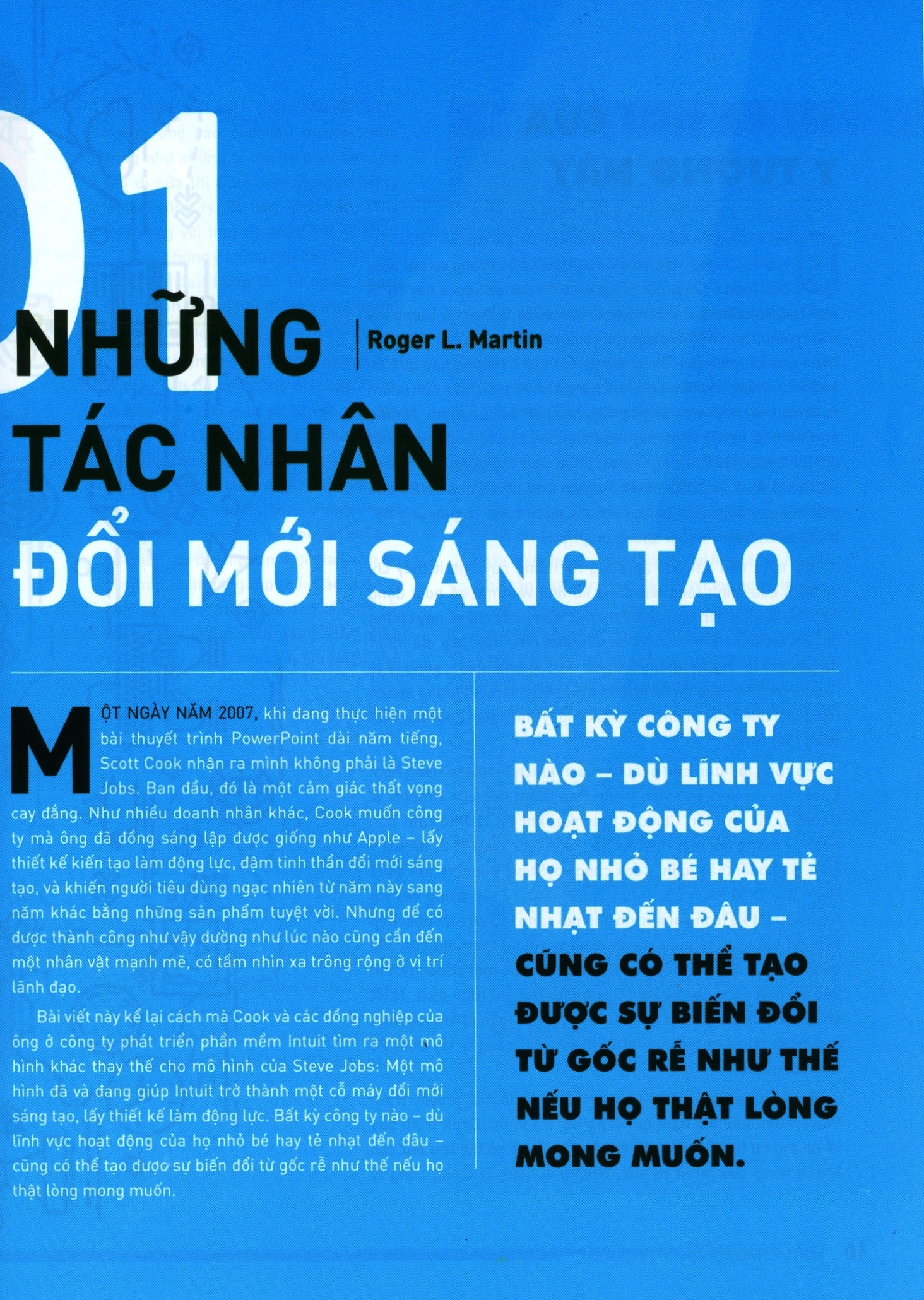 hbr - on innovation - đổi mới sáng tạo