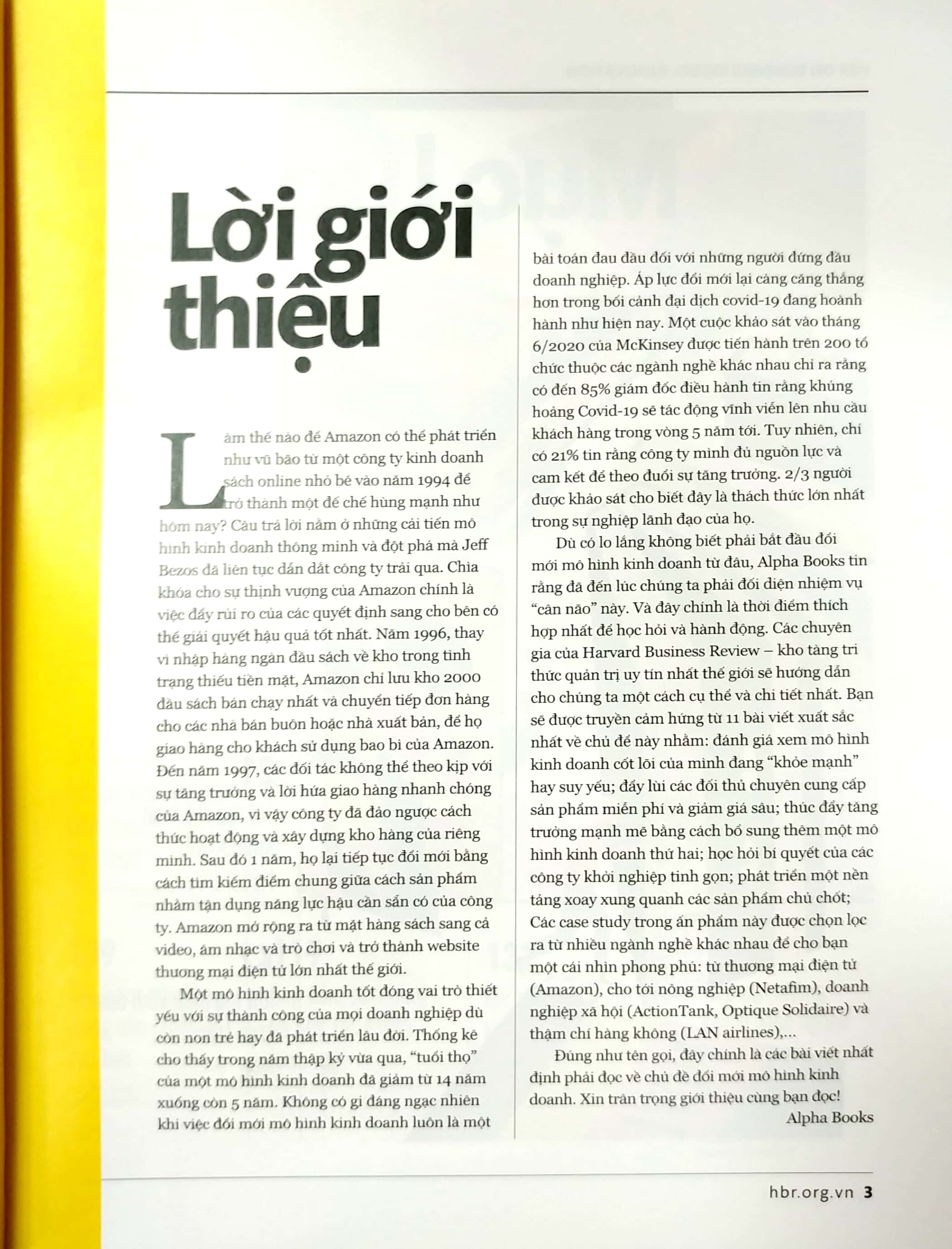 hbr onpoint 2021 - đổi mới mô hình kinh doanh (tái bản 2022)