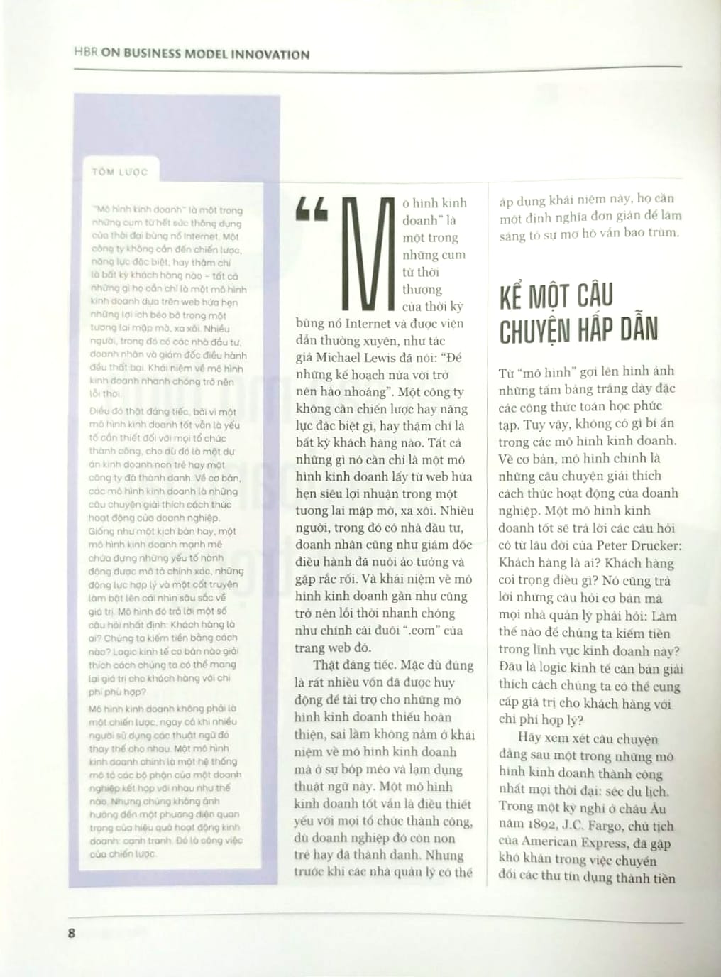hbr onpoint 2021 - đổi mới mô hình kinh doanh (tái bản 2022)
