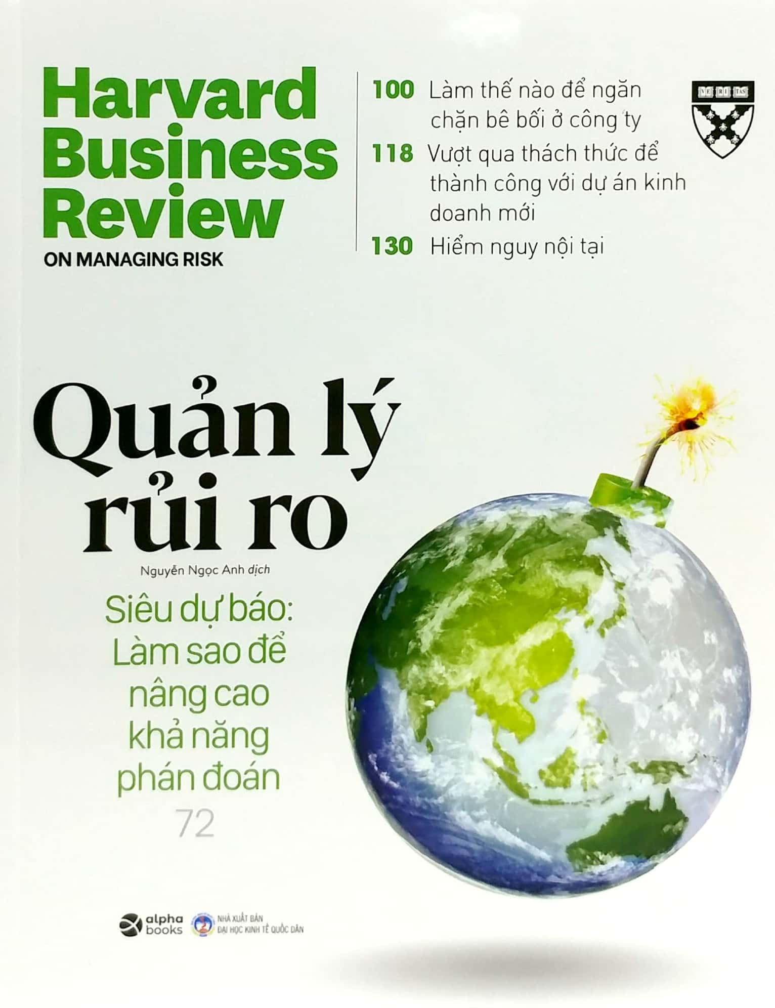 hbr onpoint 2021: quản lý rủi ro (tái bản 2022)