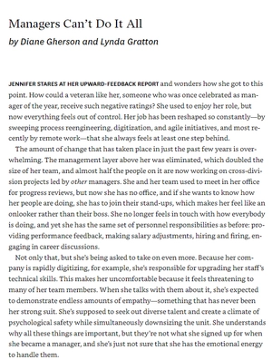 hbr's 10 must reads for mid-level managers