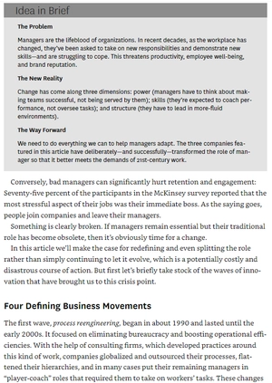 hbr's 10 must reads for mid-level managers