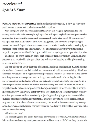 hbr's 10 must reads: on change management vol. 2