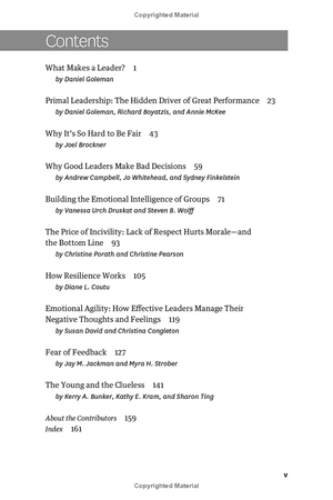 hbr's 10 must reads on emotional intelligence (with featured article "what makes a leader?" by danie
