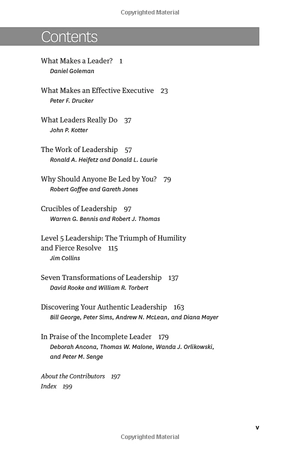 hbr's 10 must reads on leadership