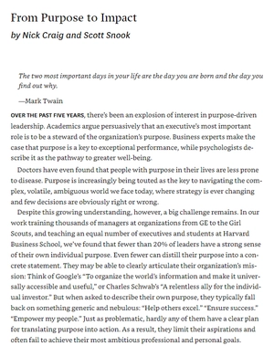 hbr's 10 must reads on managing yourself vol. 2