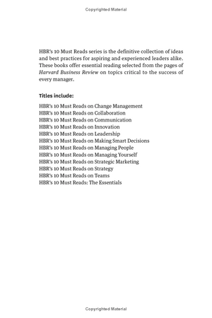 hbr's 10 must reads on strategic marketing