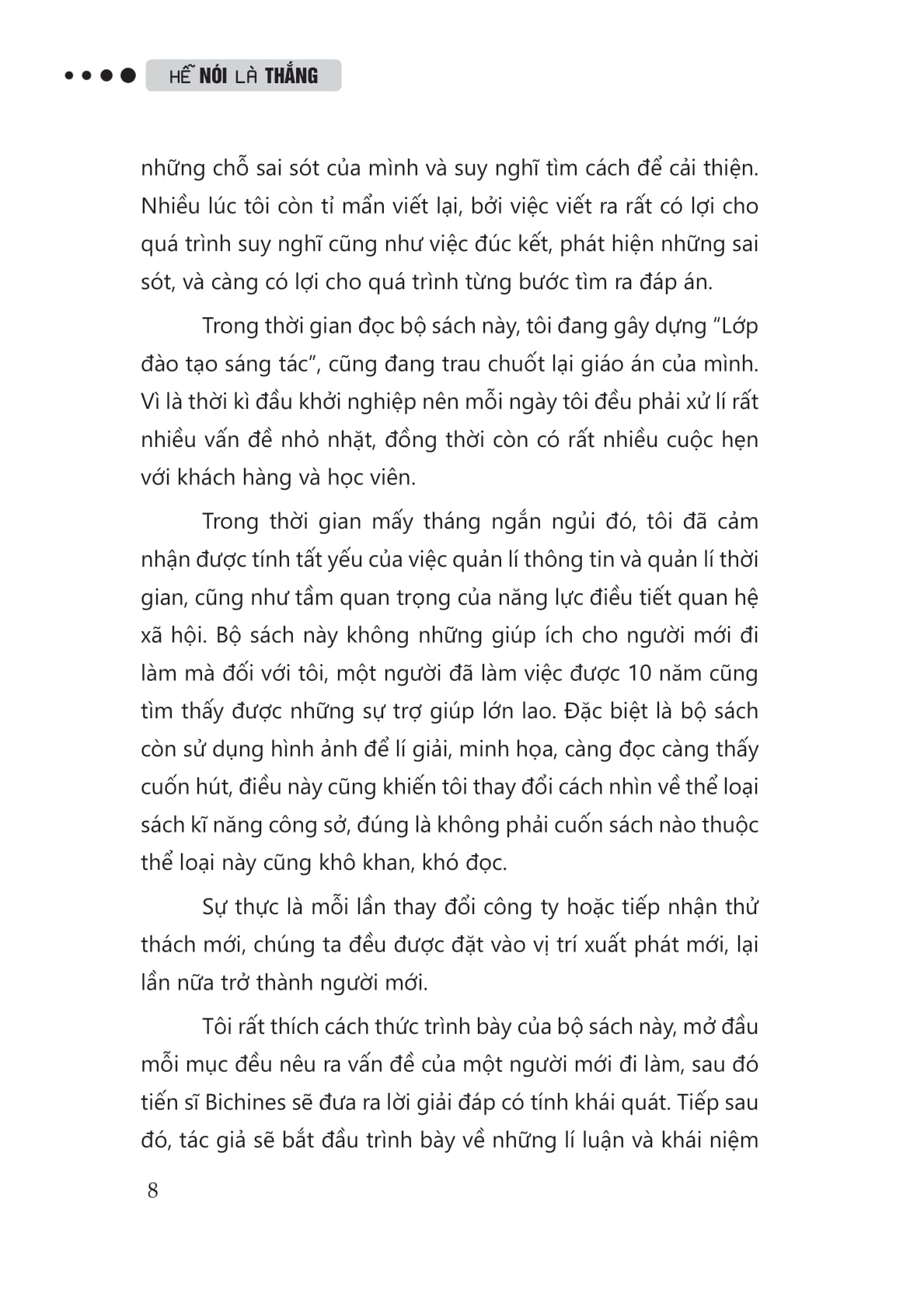 hễ nói là thắng