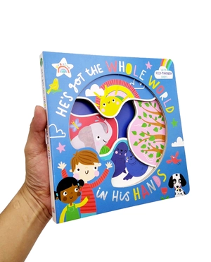 he's got the whole world in his hands