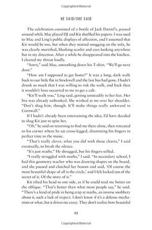 he said/she said: a novel