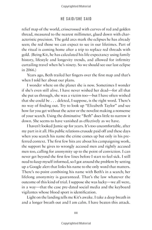 he said/she said: a novel