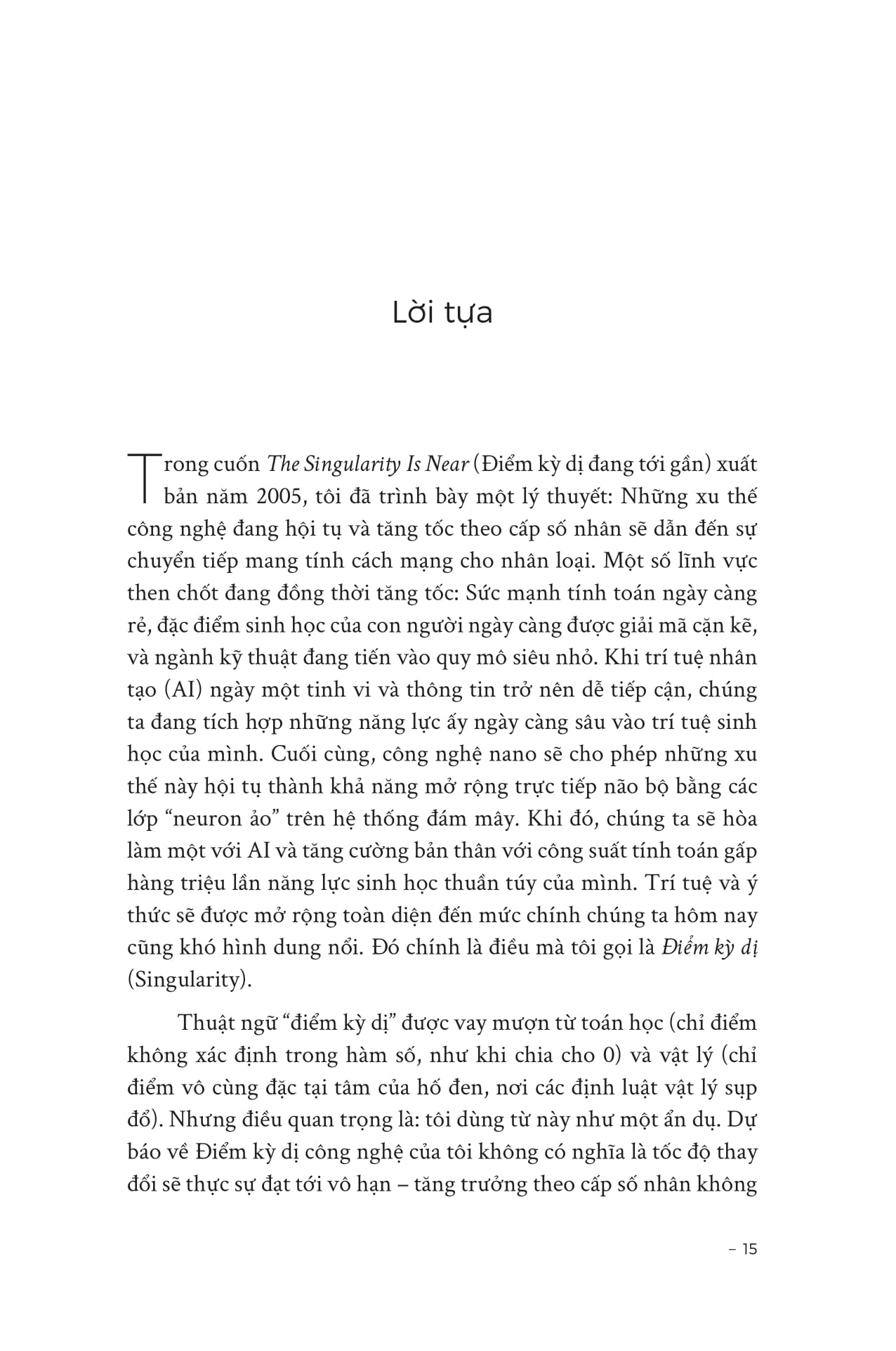 He Singularity Is Nearer - Diem Ky Di Da Can Ke - Khi Con Nguoi Hop Nhat Voi AI