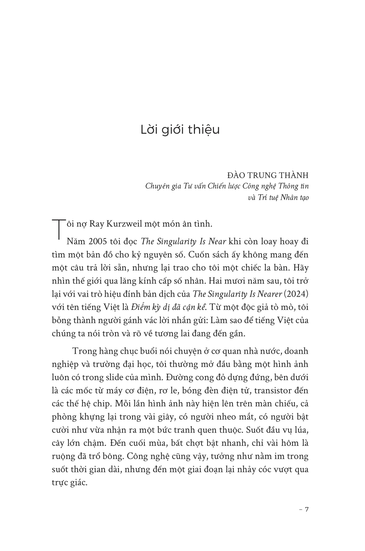 He Singularity Is Nearer - Diem Ky Di Da Can Ke - Khi Con Nguoi Hop Nhat Voi AI