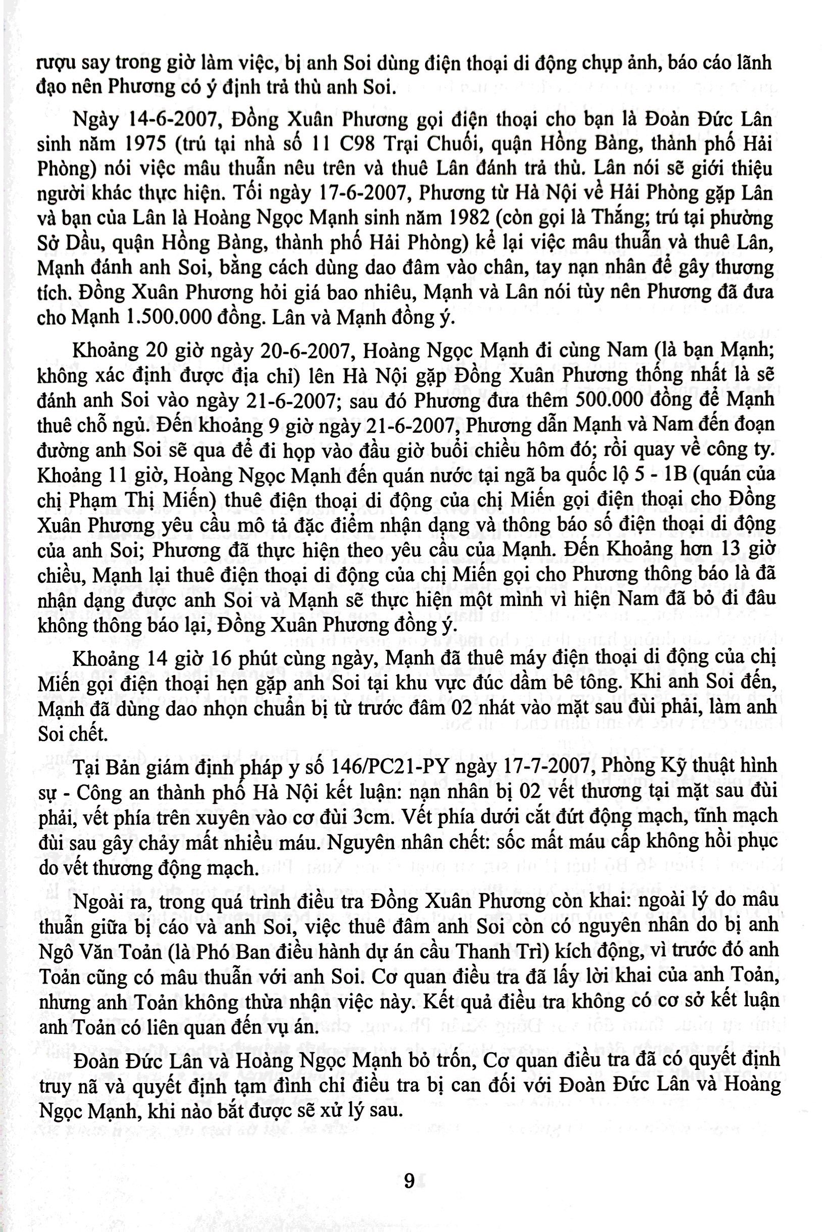 hệ thống 70 án lệ và các giải đáp vướng mắc trong nghiệp vụ xét xử của tòa án nhân dân tối cao từ năm 2016 đến nay