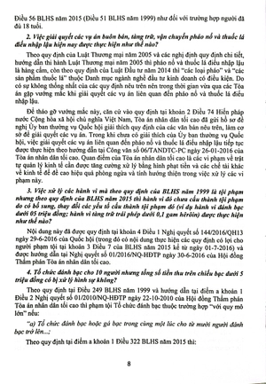 hệ thống án lệ và các giải đáp vướng mắc trong nghiệp vụ xét xử của tòa án nhân dân tối cao từ năm 2016 đến nay