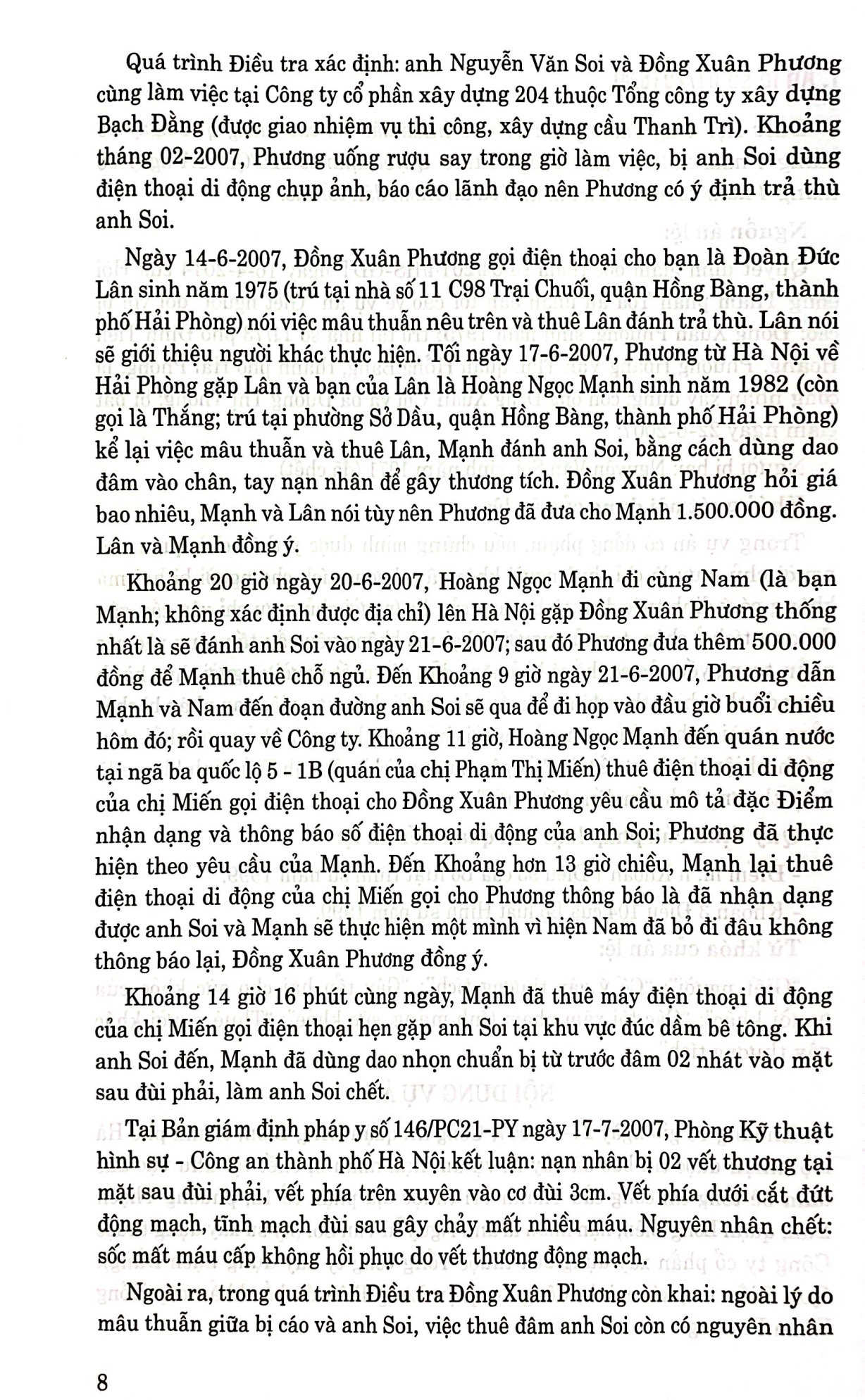 hệ thống án lệ việt nam (hiện hành) (từ án lệ số 01 đến án lệ số 72)