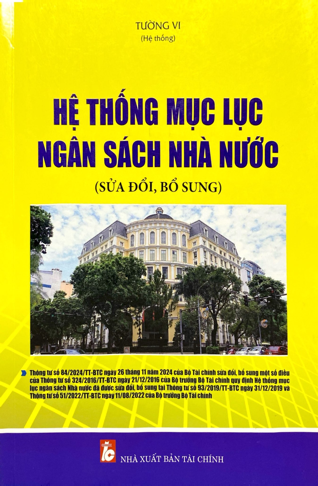 hệ thống mục lục ngân sách nhà nước (sửa đổi, bổ sung)