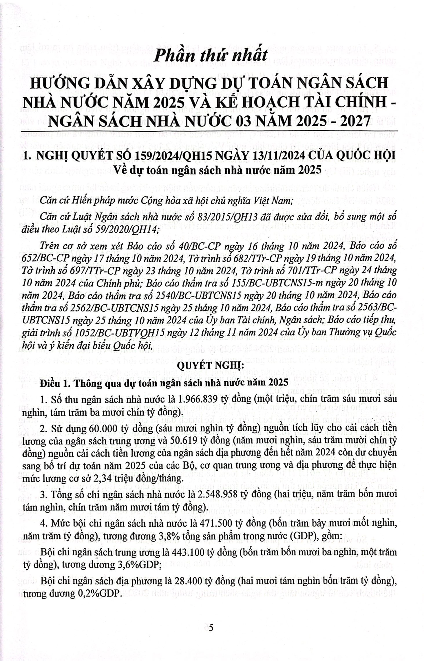 hệ thống mục lục ngân sách nhà nước (sửa đổi, bổ sung)