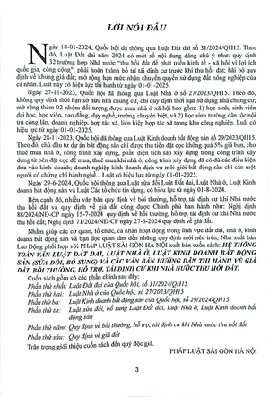 hệ thống toàn văn luật đất đai, luật nhà ở, luật kinh doanh bất động sản (sửa đổi, bổ sung) và các văn bản hướng dẫn thi hành về giá đất, bồi thường, hỗ trợ, tái định cư khi nhà nước thu hồi đất