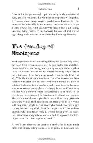 headspace guide to meditation and mindfulness