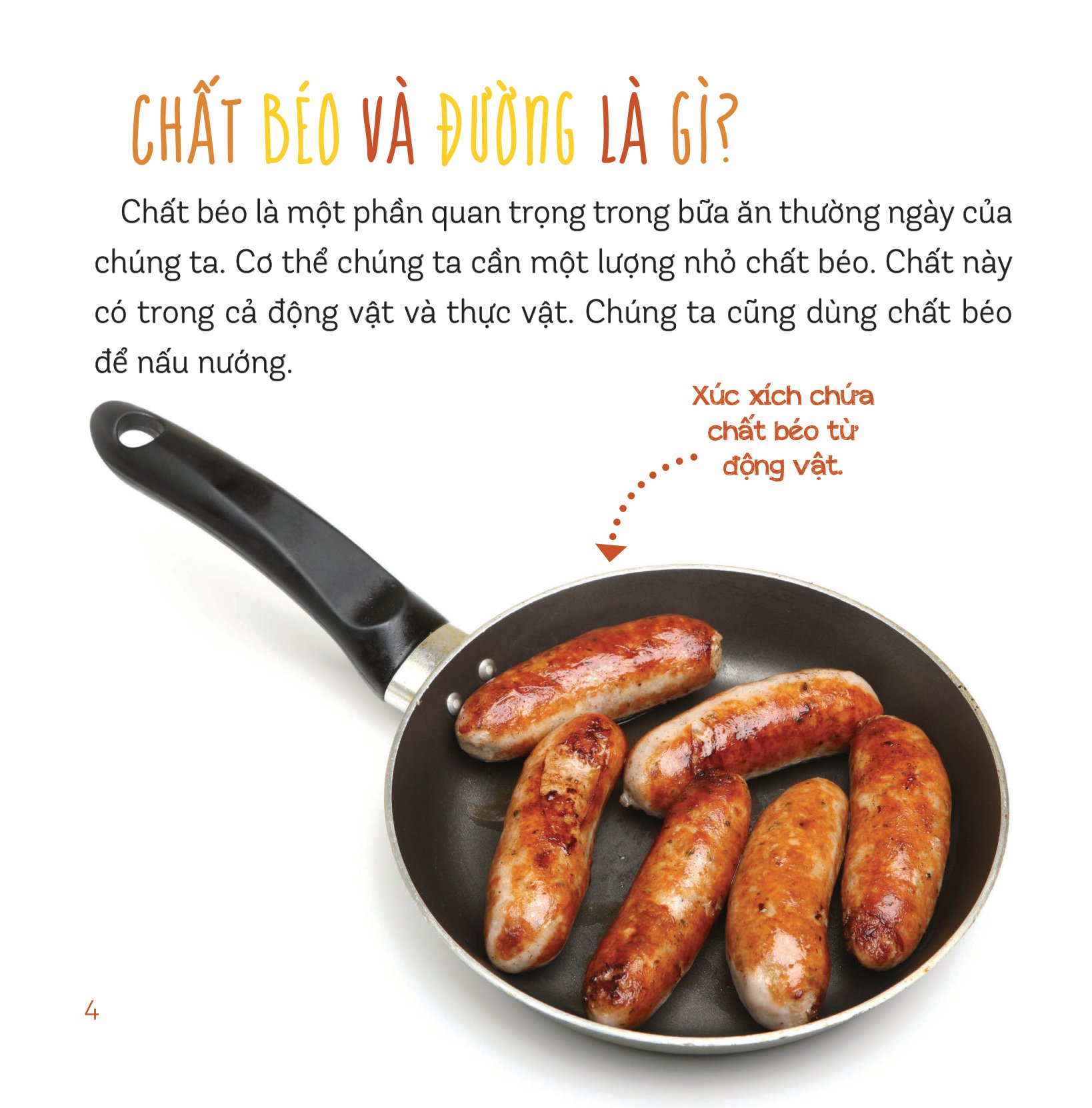 healthy eating - ăn uống lành mạnh - đường và chất béo