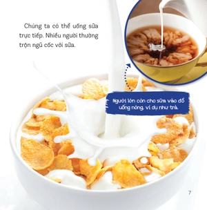 healthy eating - ăn uống lành mạnh - sữa và các sản phẩm từ sữa