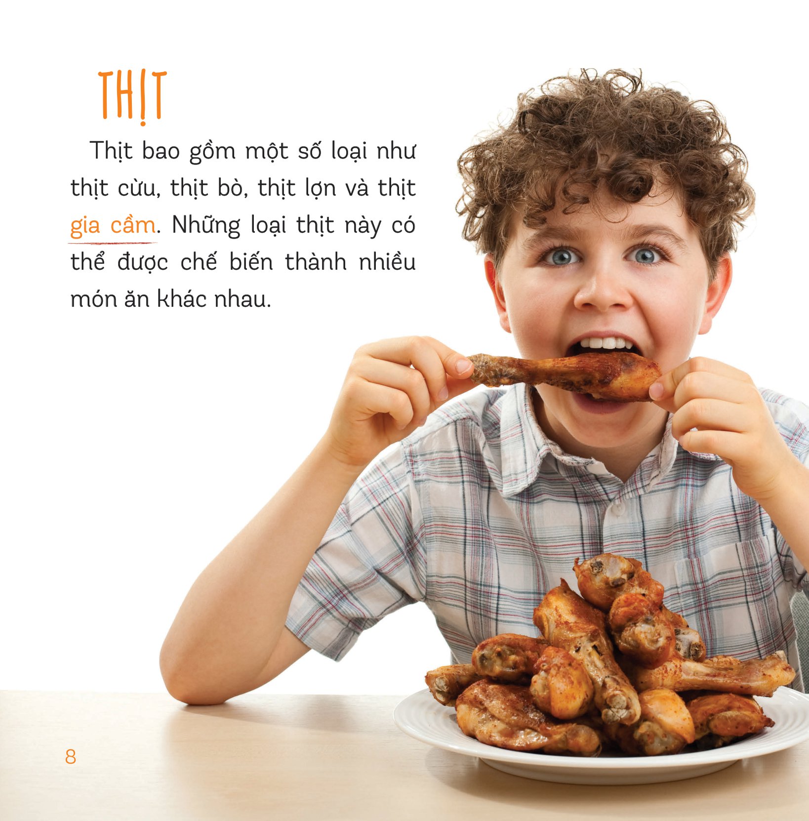 healthy eating - ăn uống lành mạnh - thịt và cá