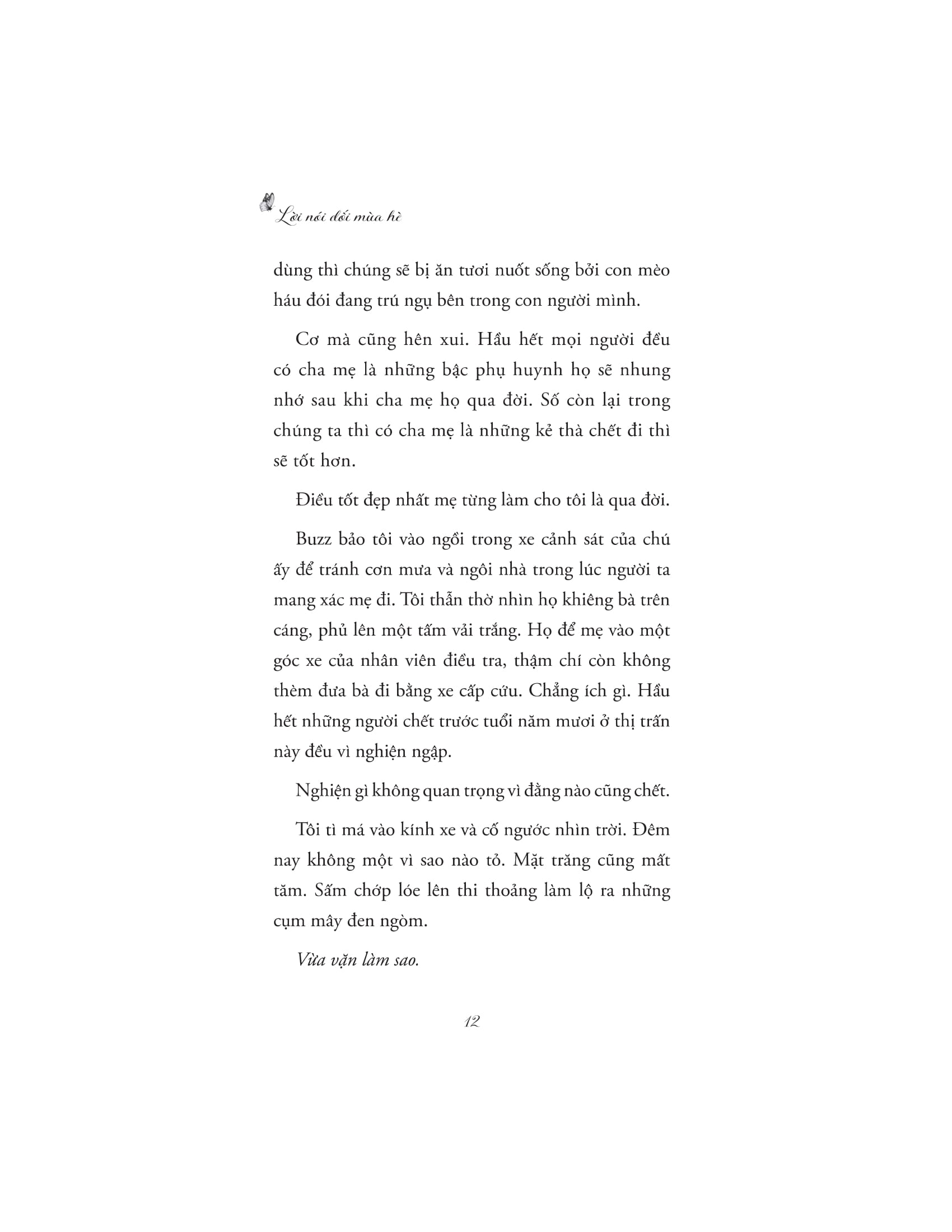 heart bones - lời nói dối mùa hè