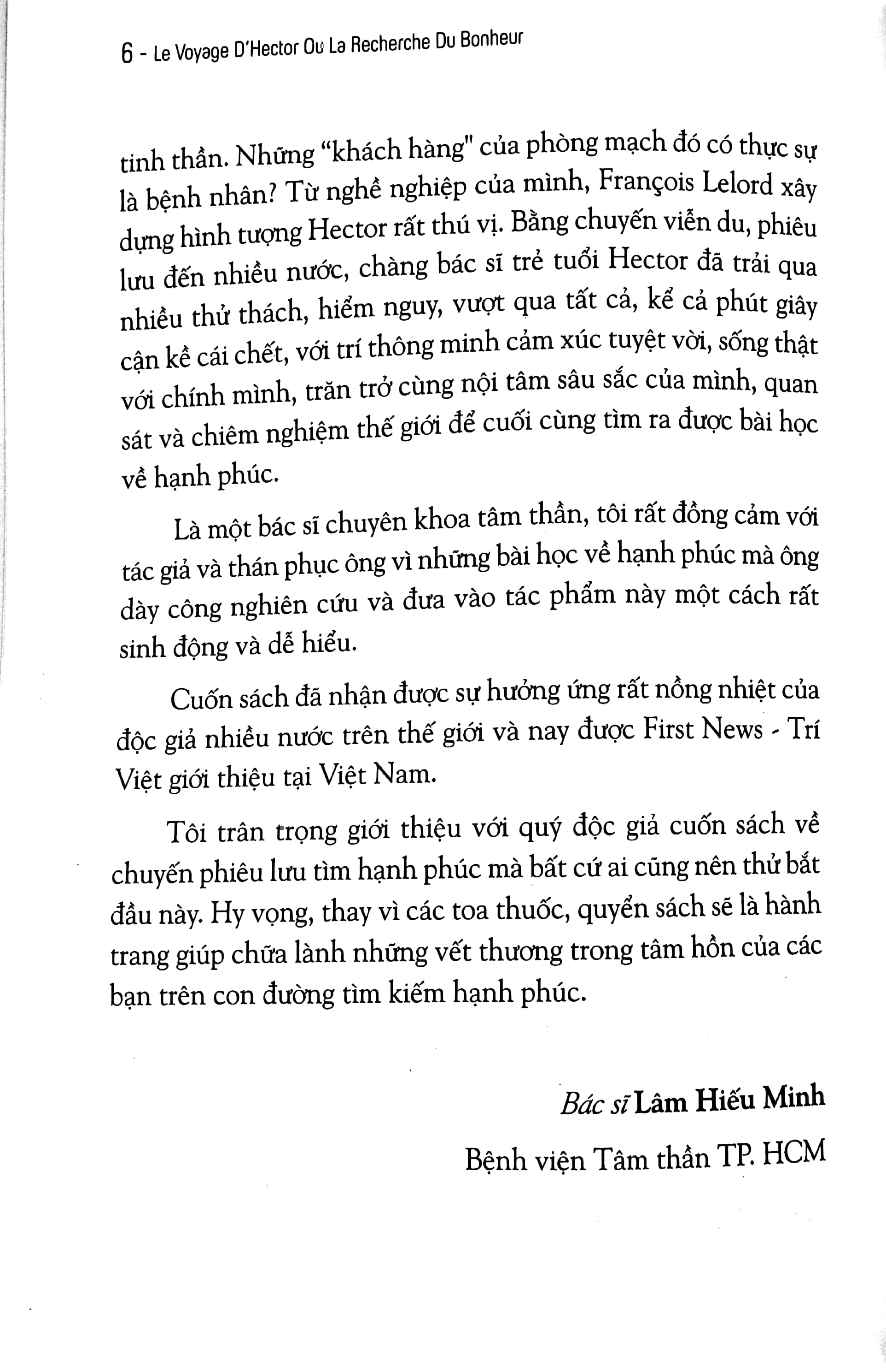 hector và hành trình thú vị đi tìm hạnh phúc
