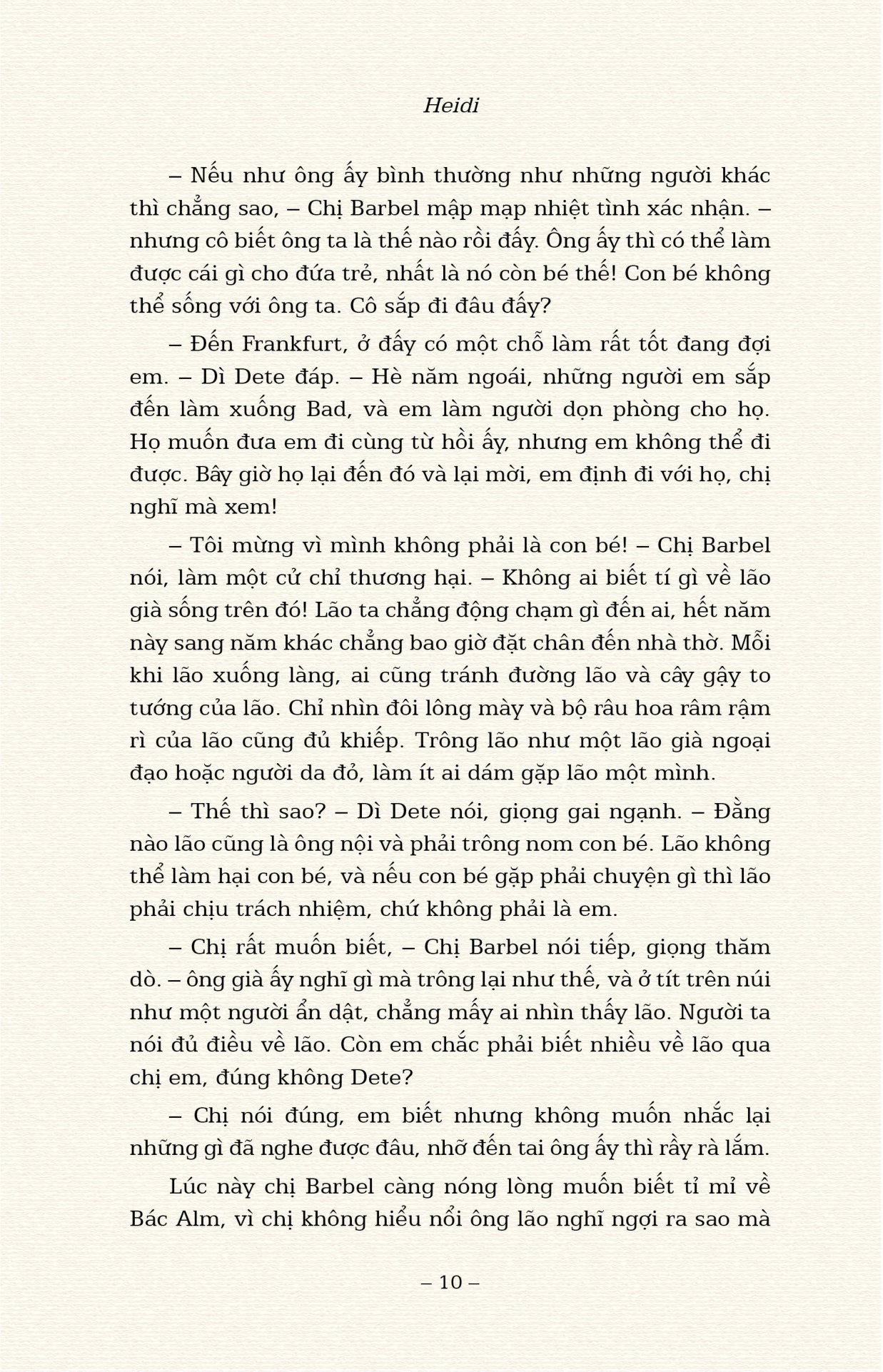 heidi - bìa cứng (tái bản 2023)