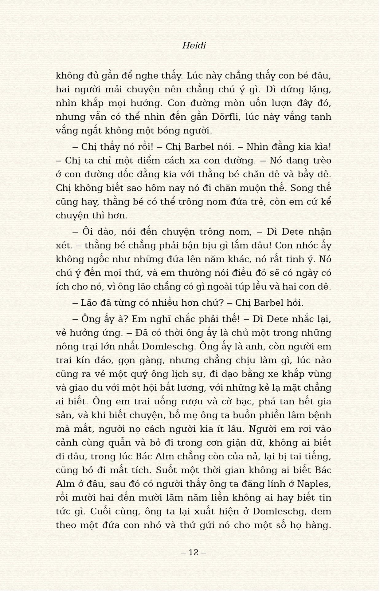 heidi - bìa cứng (tái bản 2023)