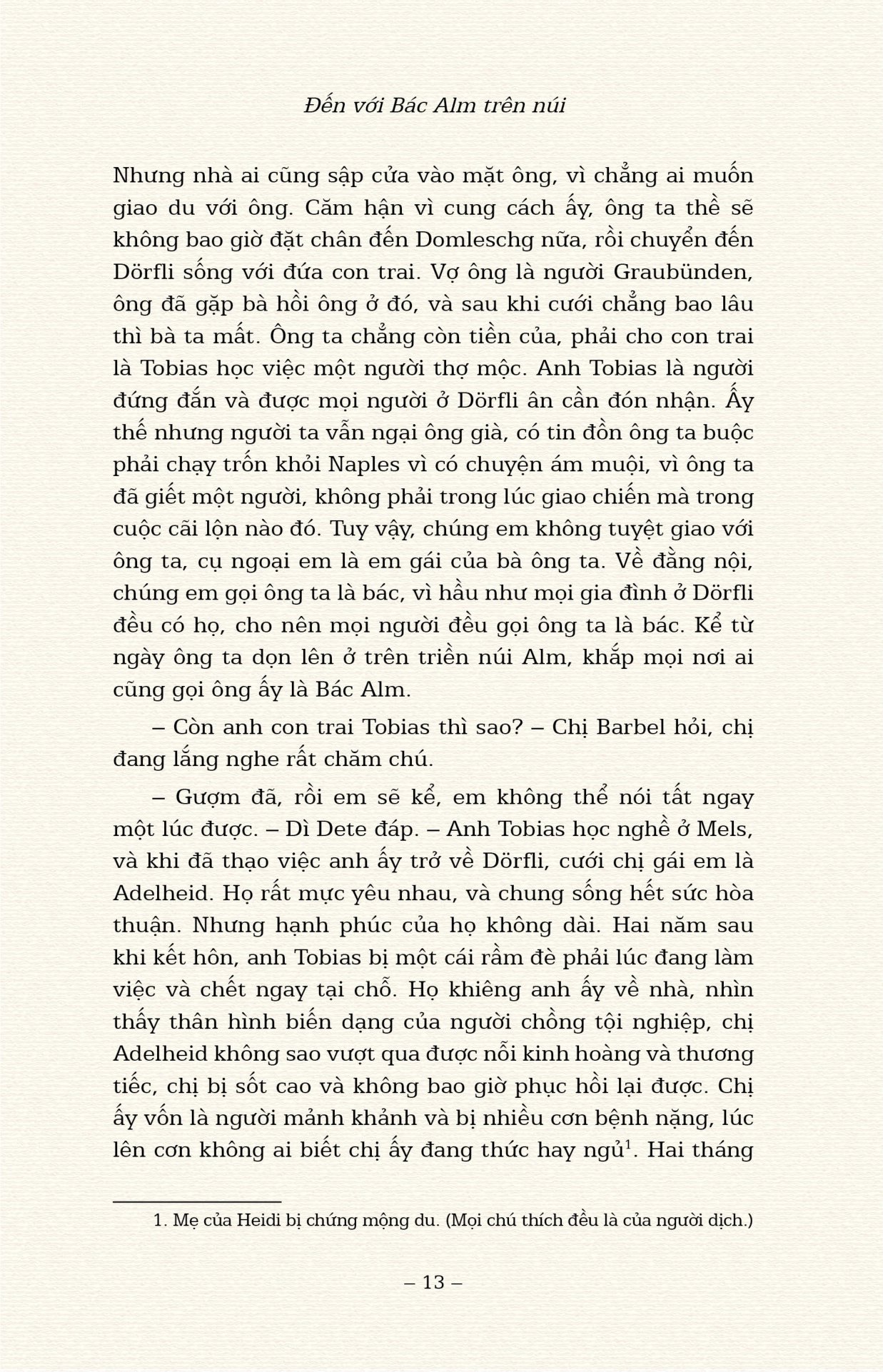 heidi - bìa cứng (tái bản 2023)