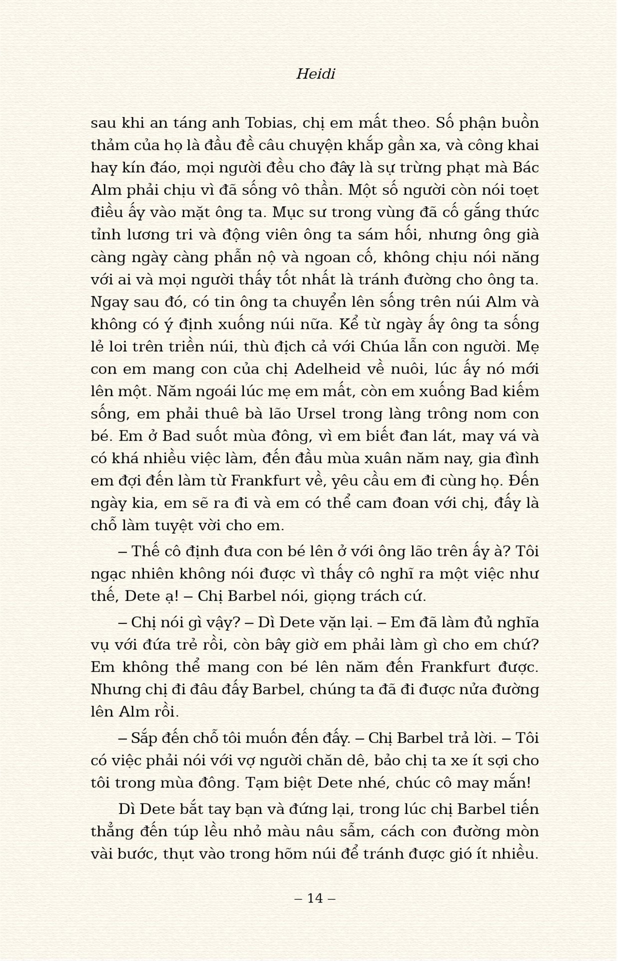 heidi - bìa cứng (tái bản 2023)