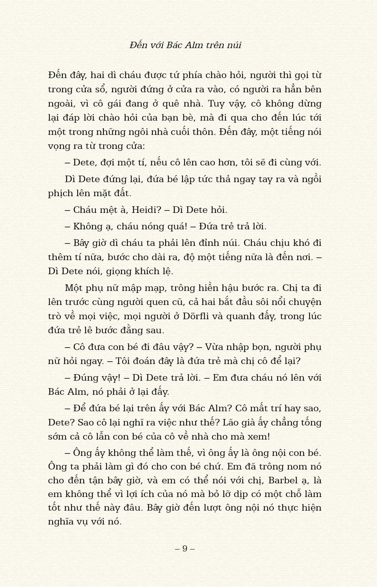 heidi - bìa cứng (tái bản 2023)