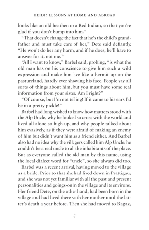 heidi: her early lessons and travels (alma junior classics)