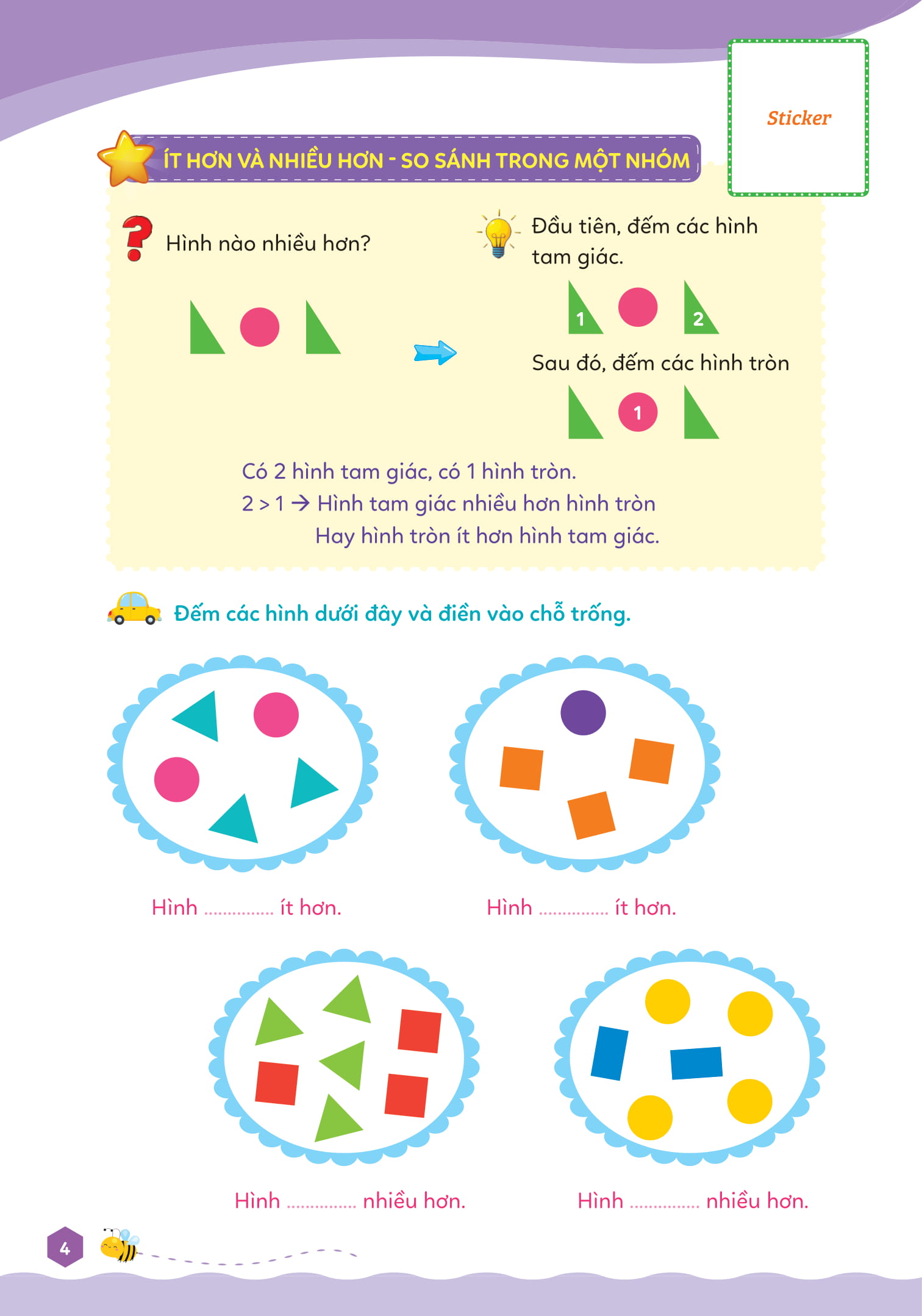 hello chào lớp 1 - toán tư duy