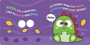 hello dinosaur! (shake, roll & giggle books)
