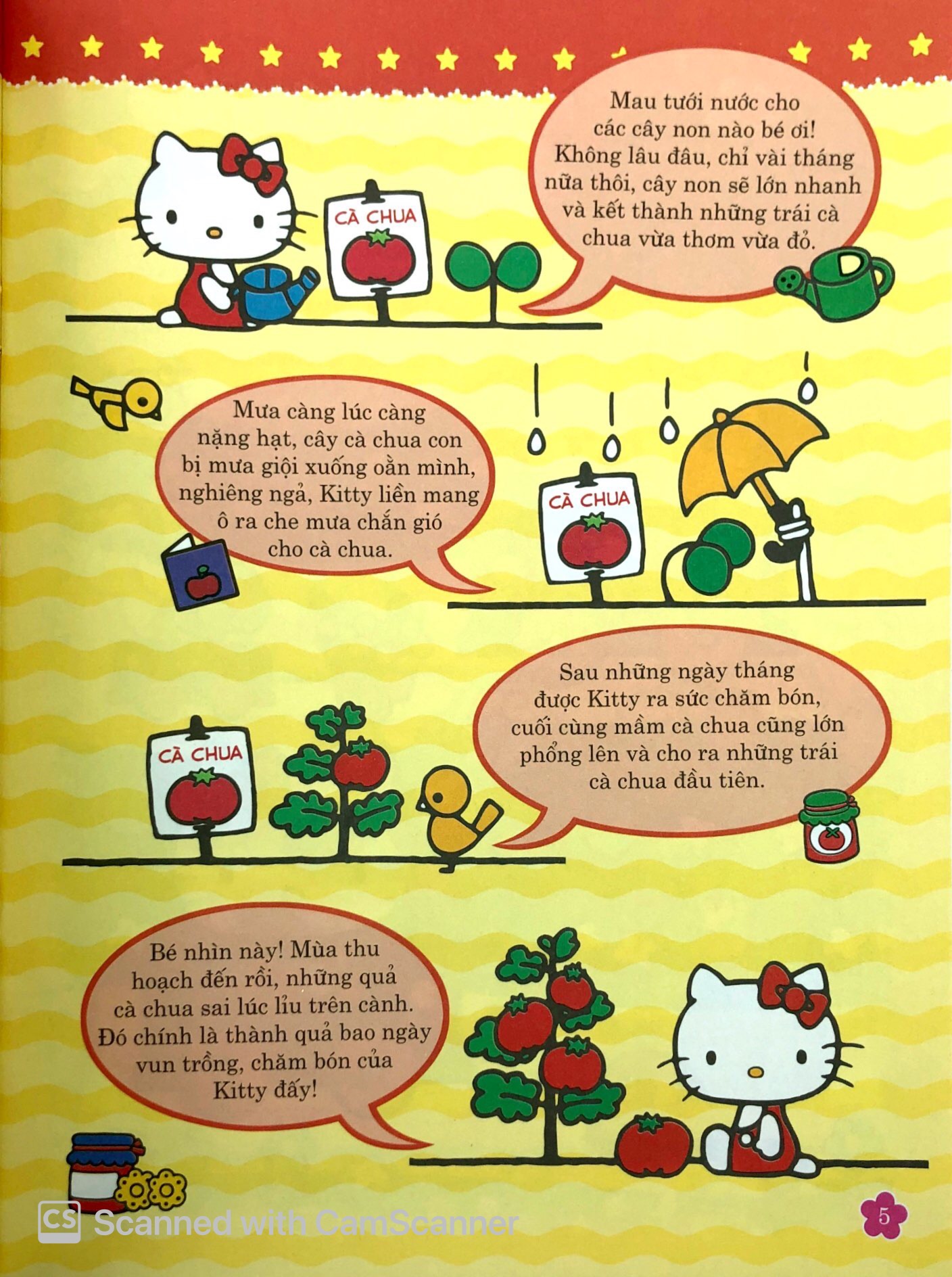 hello kitty - bộ sưu tập 1000 đề can - bốn mùa yêu thương