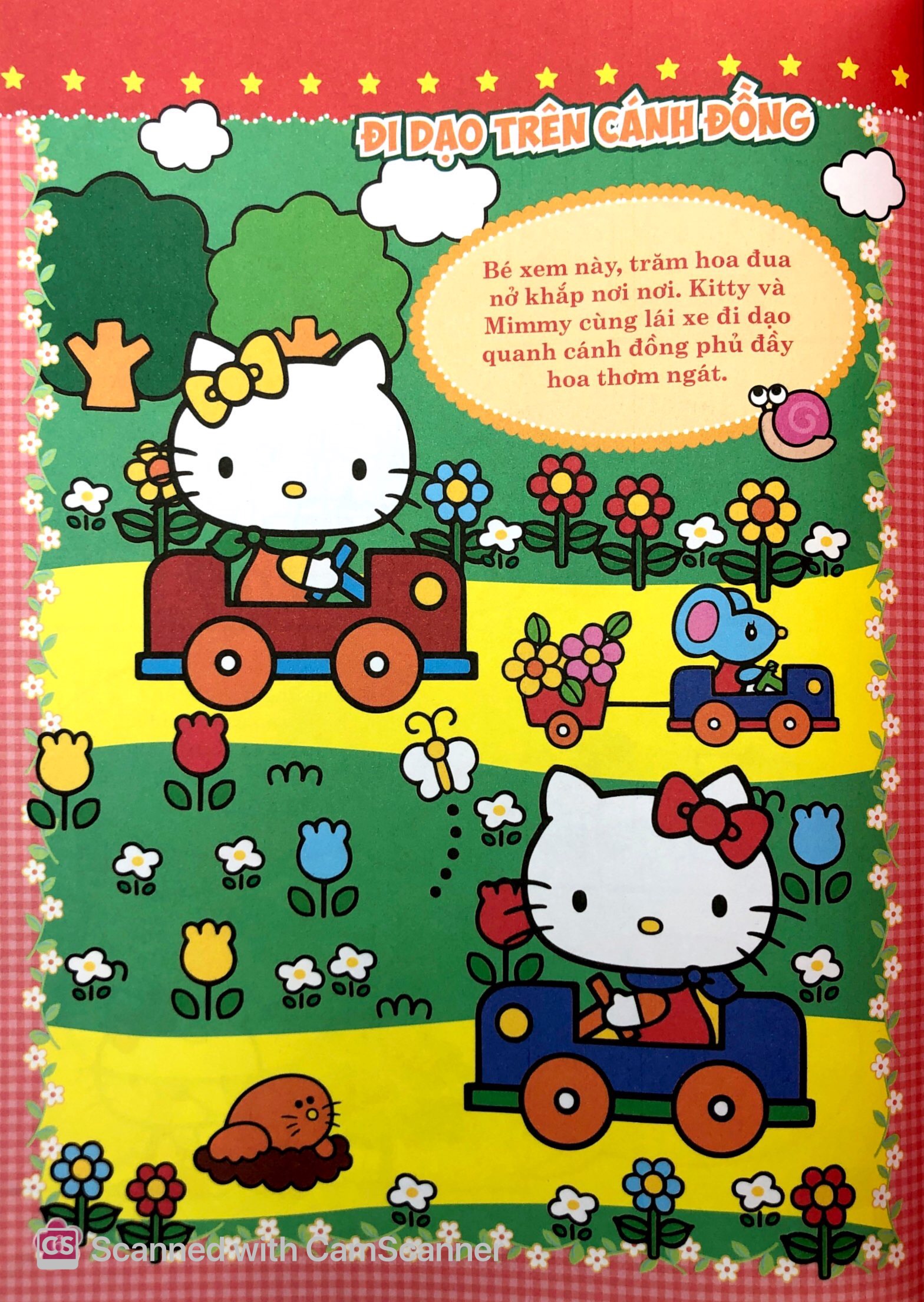 hello kitty - bộ sưu tập 1000 đề can - bốn mùa yêu thương