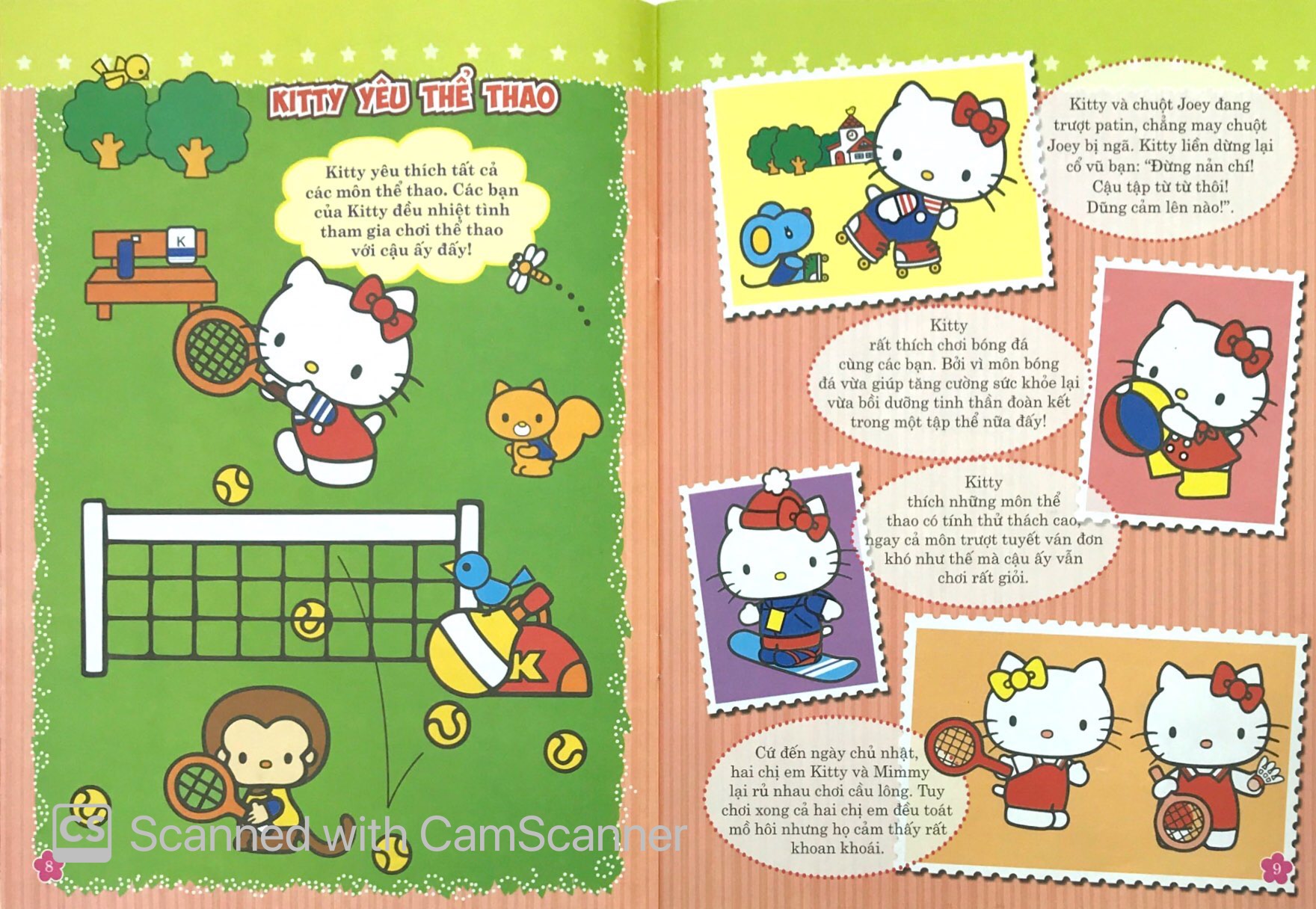 hello kitty - bộ sưu tập 1000 đề can - cuộc sống diệu kì
