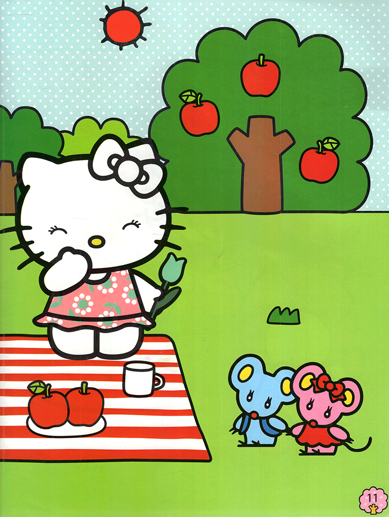 hello kitty - kế hoạch nghỉ hè