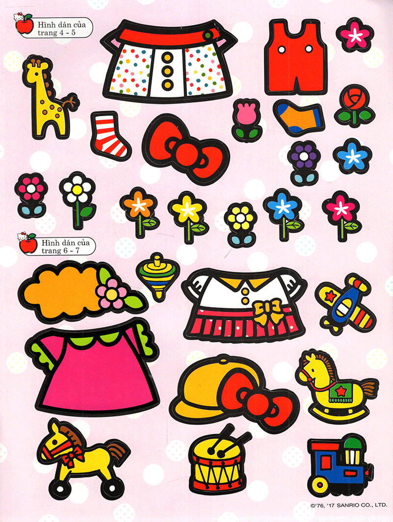 hello kitty - kế hoạch nghỉ hè