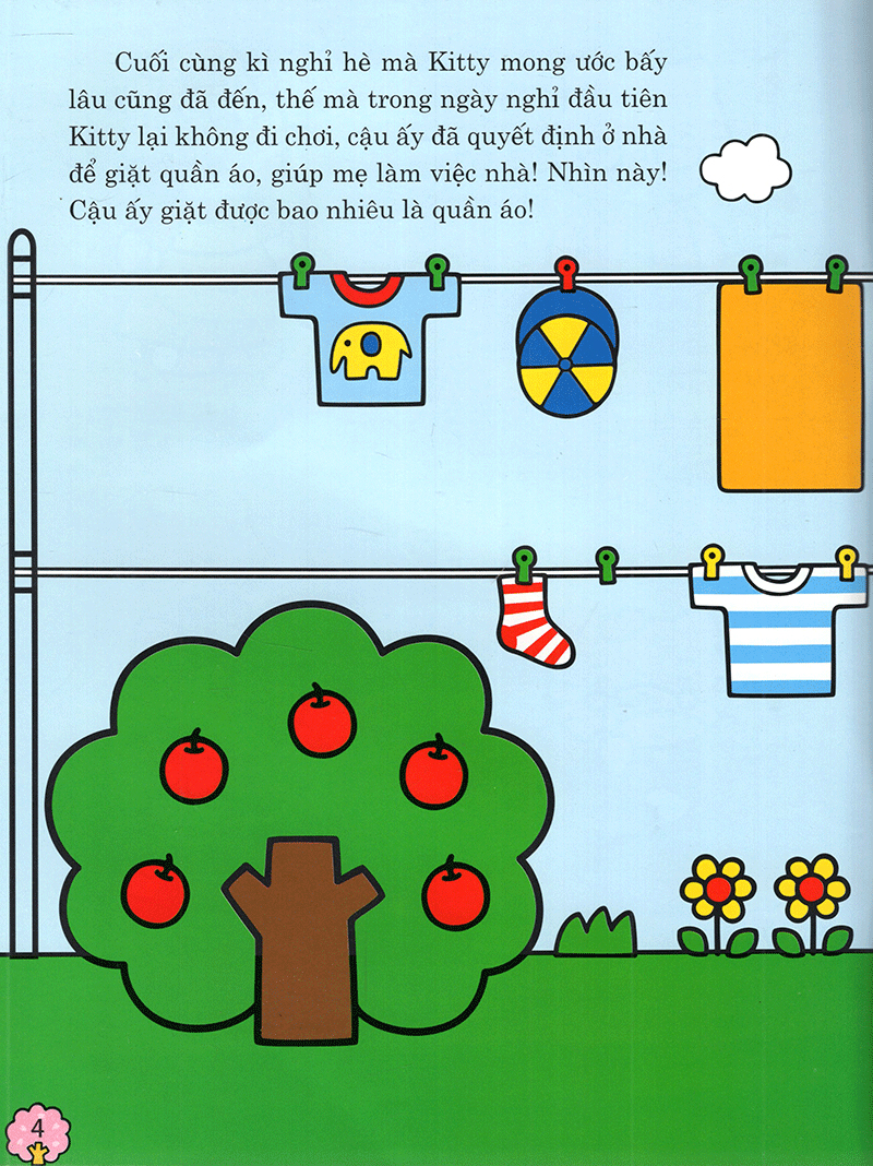 hello kitty - kế hoạch nghỉ hè