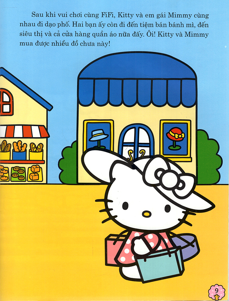 hello kitty - kế hoạch nghỉ hè