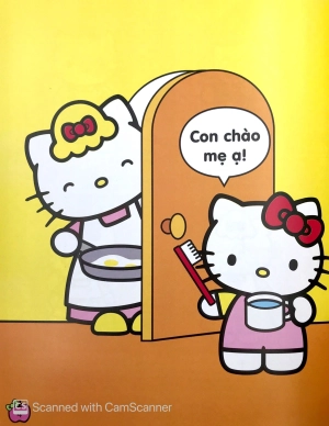 hello kitty - một ngày bận rộn