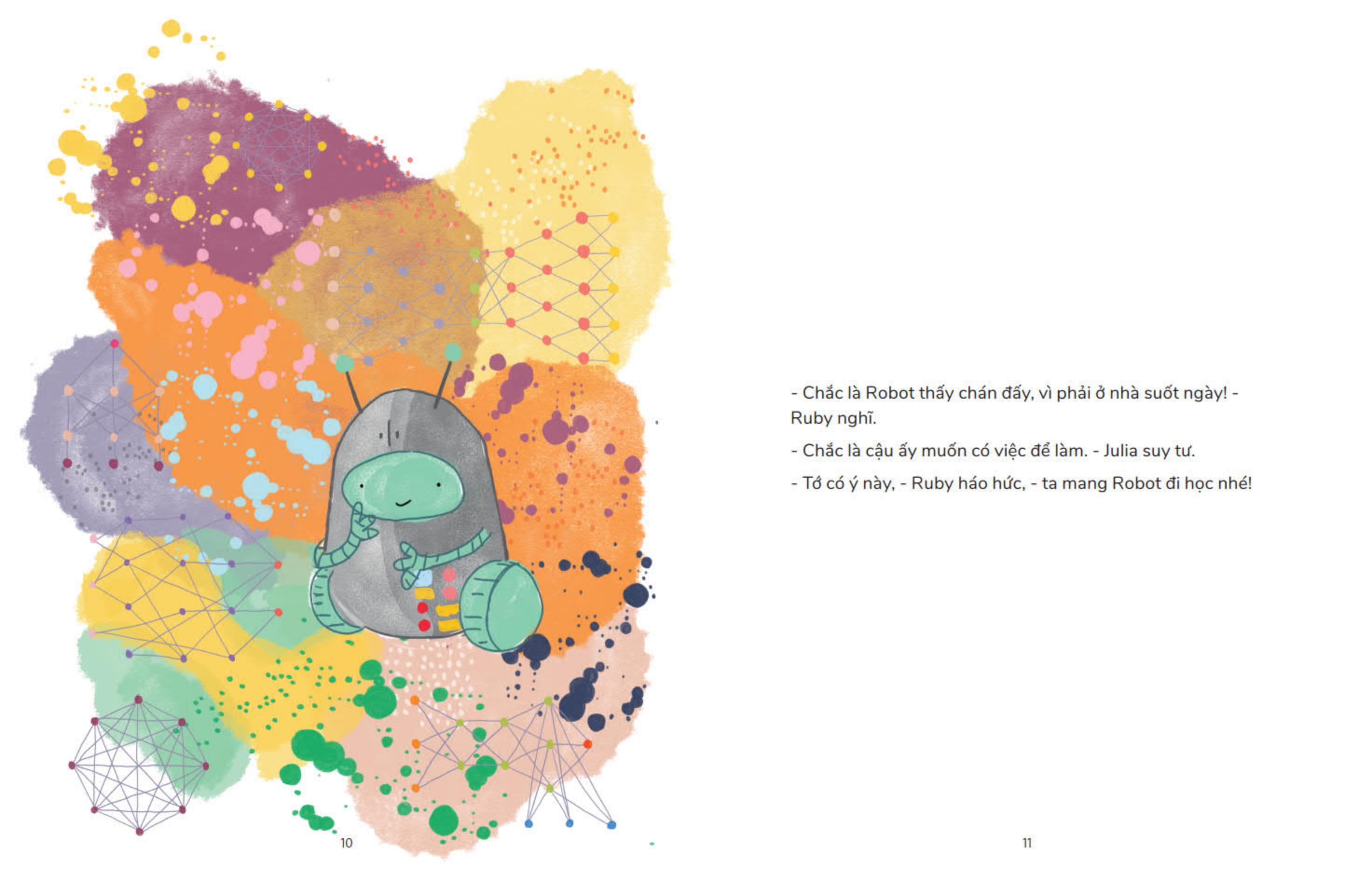 hello ruby - ngày đầu đến trường của robot - bìa cứng