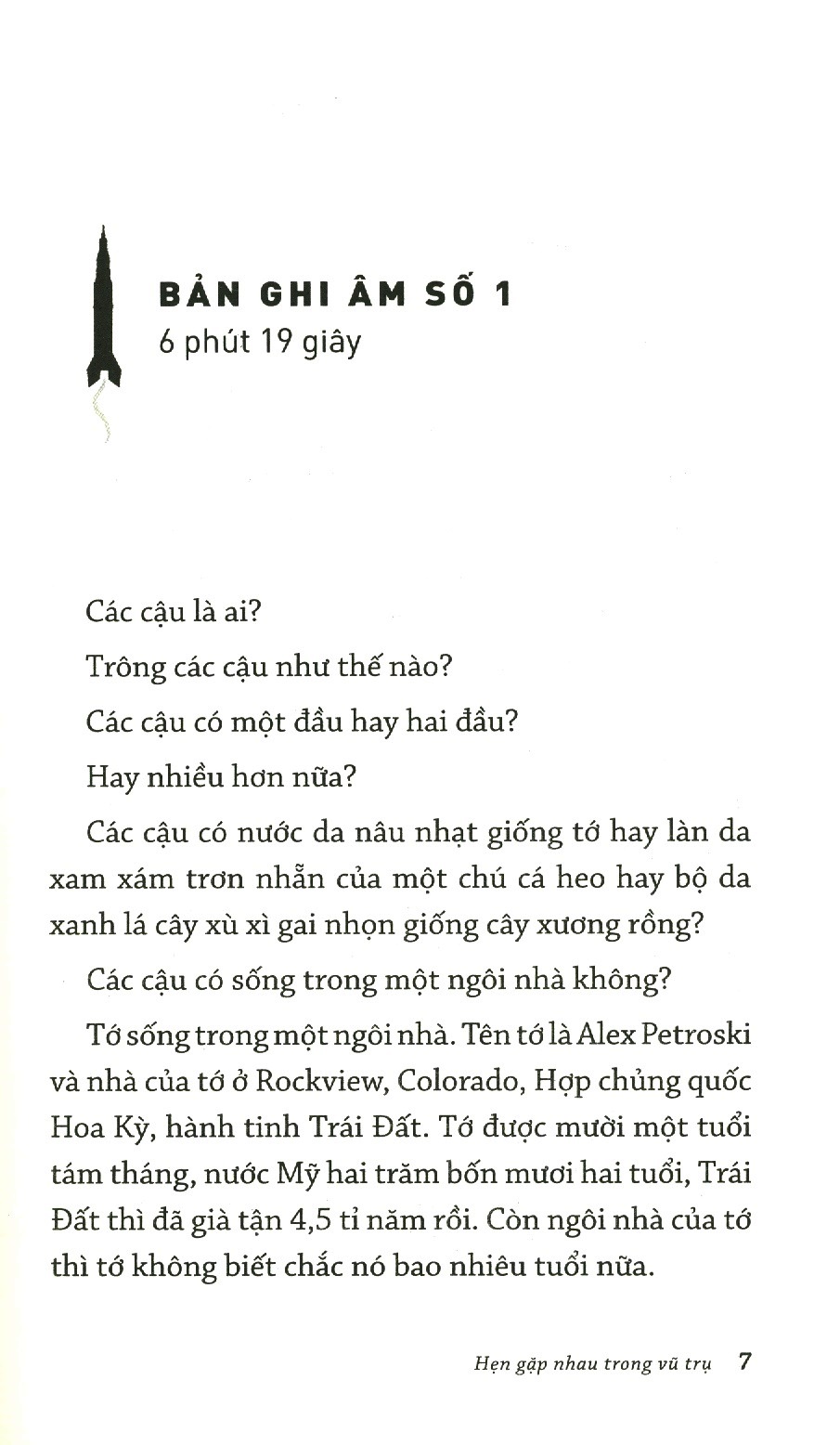 Hẹn Gặp Nhau Trong Vũ Trụ