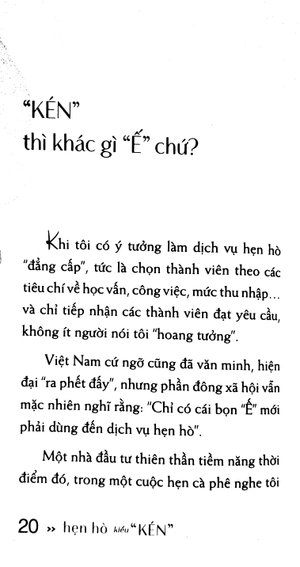 hẹn hò kiểu “kén”