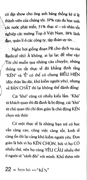 hẹn hò kiểu “kén”